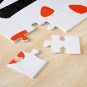Treck Trat pompoen lachend Legpuzzel (Zijkant)
