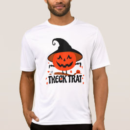 Treck Trat pompoen lachend T-shirt