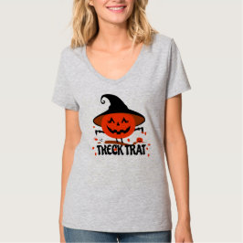 Treck Trat pompoen lachend T-shirt
