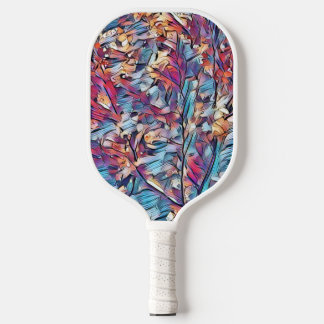 TREE ABSTRACT PICKLEBALL PADDLE