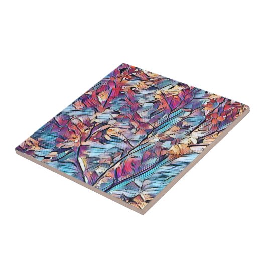 TREE ABSTRACT TEGELTJE (Zijkant)