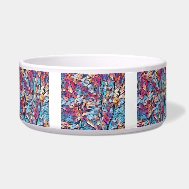 TREE ABSTRACT VOERBAKJE (Voorkant)