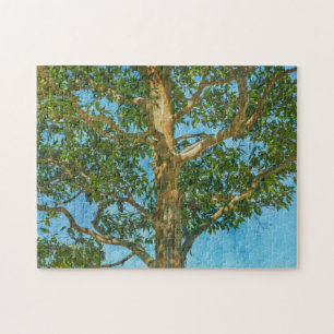  Tree Art met Blue Sky Puzzel Legpuzzel