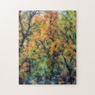 Tree Art Natuur kunstpuzzel Legpuzzel