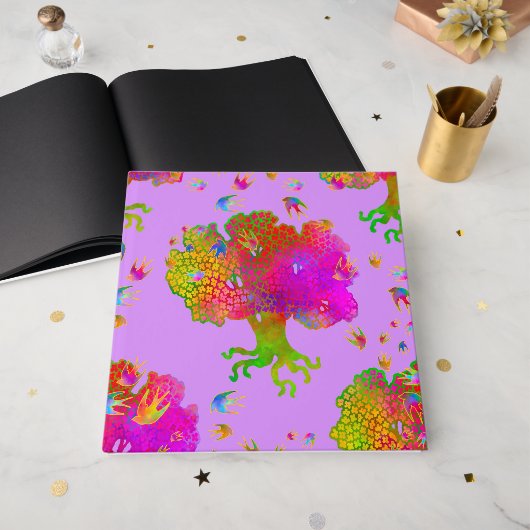 Tree Birds Evensong Gastenboek (Voorkant open)