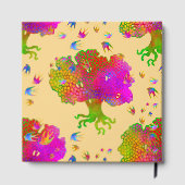 Tree Birds Sunshine Gastenboek (Achterkant)