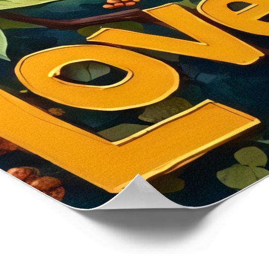 Tree-Bop Beer: Nestled Rocker Poster (Hoek)