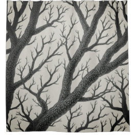 Tree Branch Douchegordijn