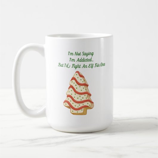 Tree Cakes – Holiday Mug (Gauche)