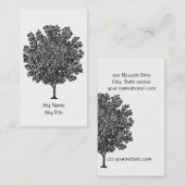 Tree Calling Card Visitekaartje (Voorkant / Achterkant)