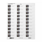 Tree Eekhoorn Mailing Labels (Full Sheet)