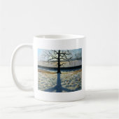 Tree en Shadow Calke Abbey Derbyshire Koffiemok (Links)