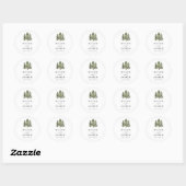 Tree Envelope Seal Sticker (Vel)