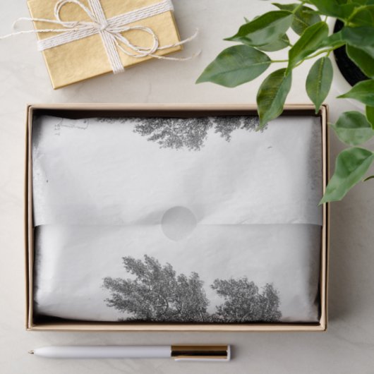 Tree Ephemera Decoupage Tissuepapier (Geschenk)