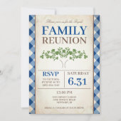 Tree Family Reunion Uitnodiging (Voorkant)