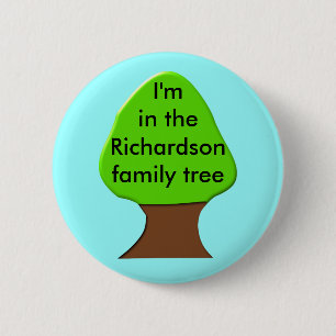 Tree Family Tree Button