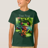 'Tree' Frog Boy' T-shirt (Voorkant)