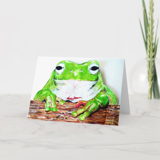Tree Frog Kaart (Voorkant)
