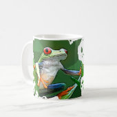 tree frog koffiemok (Voorkant links)