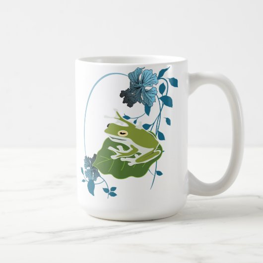 tree frog koffiemok (Rechts)