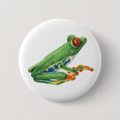 Tree Frog Ronde Button 5,7 Cm (Voorkant)