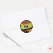 tree frog ronde sticker (Envelop)