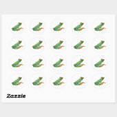Tree Frog Ronde Sticker (Vel)