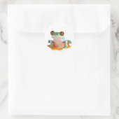 tree frog ronde sticker (Tas)
