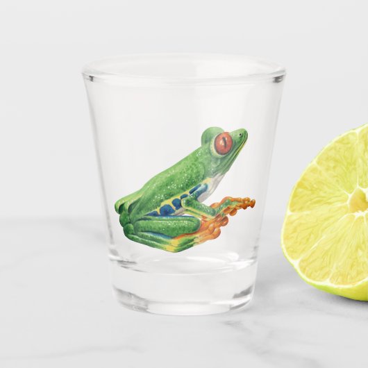 Tree Frog Shot Glas (Voorkant)