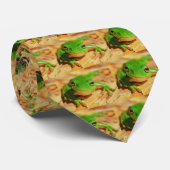 Tree frog stropdas (Opgerold)