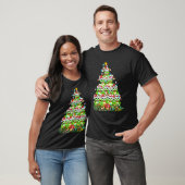 Tree Frog  Xmas Lights Santa Tree Frog Christmas T T-shirt (Unisex)