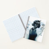 Tree Girl dubbele belichting Notitieboek (Binnen)