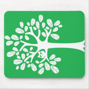 Tree_Groen Muismat
