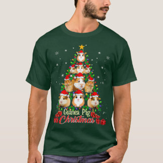 Tree Guinee met T-shirt voor kerstmis Pig Pajamas
