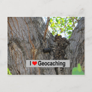 Tree Hanger Cache: Geocaching Briefkaart