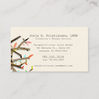 Tree Happy Earth Afsprakenkaartje