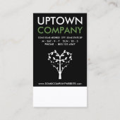 Tree Heart Loyalty Punch Card (Achterkant)