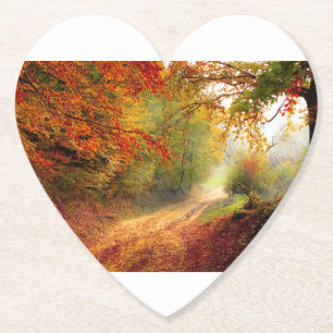 Tree Herfst Natuur Landscapes Sky Destiny's Kartonnen Onderzetters