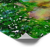 "Tree Hug" Semi-Gloss Square Poster (Hoek)