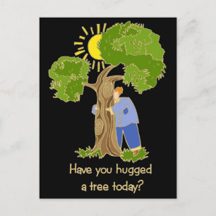 Tree Hugger Briefkaart