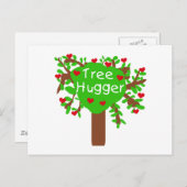 Tree Hugger Briefkaart (Voorkant / Achterkant)