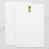Tree Hugger Briefpapier (Voorkant / Achterkant)