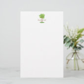 Tree Hugger Briefpapier (Staand voorkant)