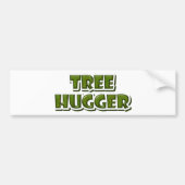 Tree Hugger Bumpersticker (Voorkant)