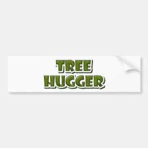 Tree Hugger Bumpersticker