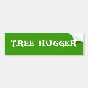 Tree Hugger Bumpersticker