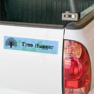 Tree Hugger Bumpersticker