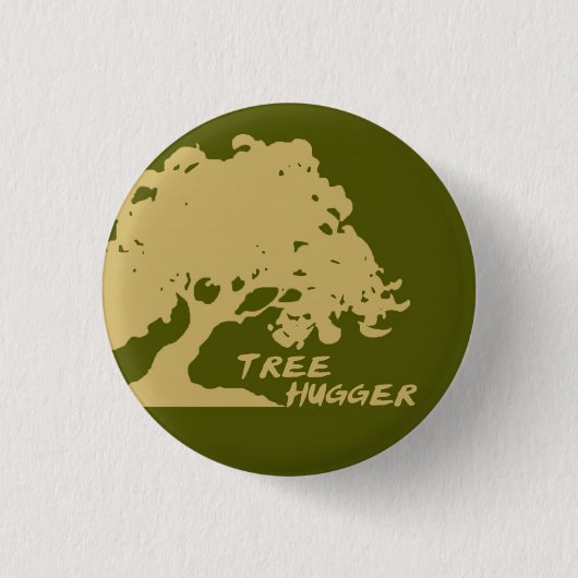 Tree Hugger Button (Voorkant)