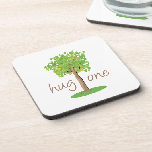 Tree Hugger Drankjes Onderzetter (Linkerzijde)