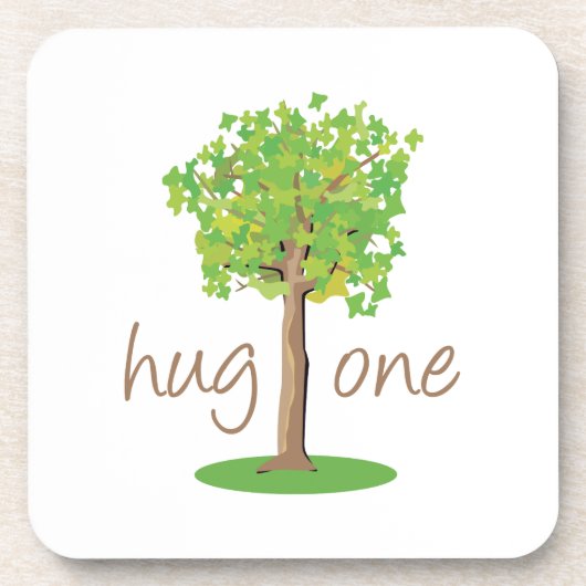 Tree Hugger Drankjes Onderzetter (Voorkant)